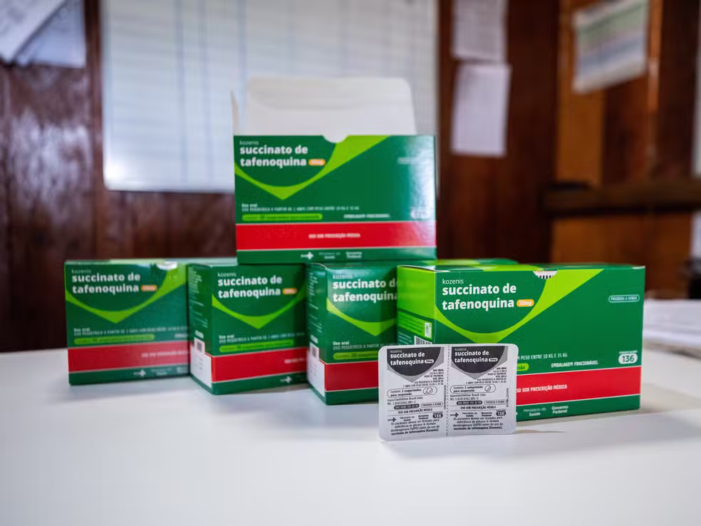 Succinato de tafenoquina, remédio usado no tratamento da malária