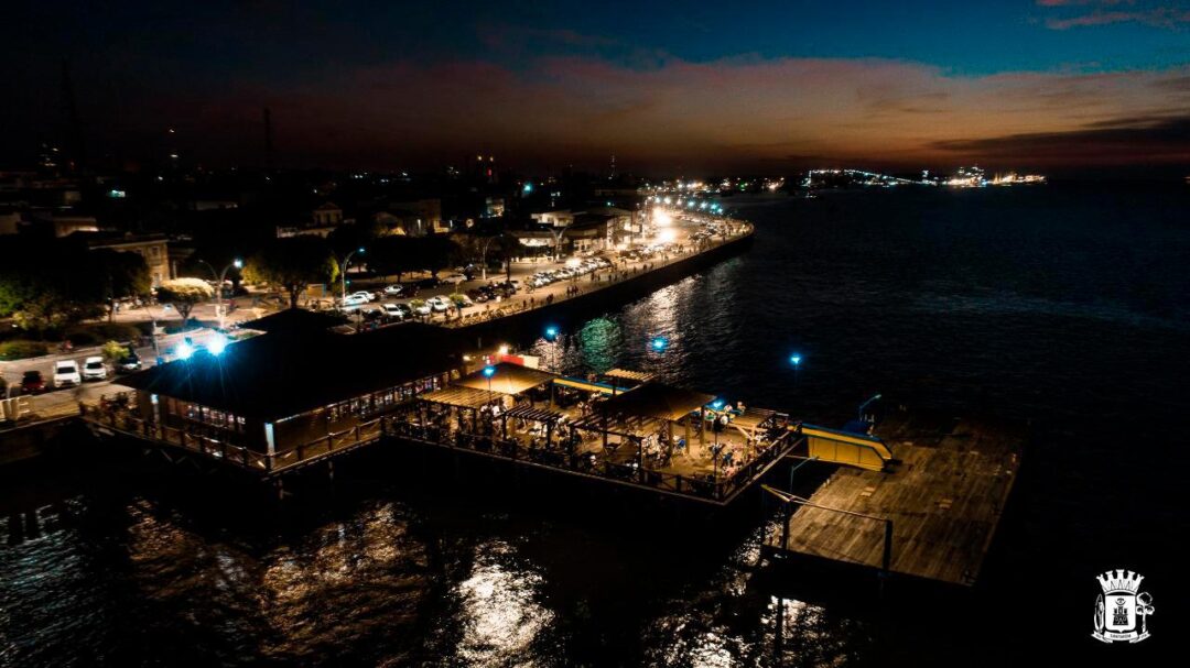 Terminal Fluvial Turístico da orla de Santarém. Foto: Arquivo Ccom/PMS
