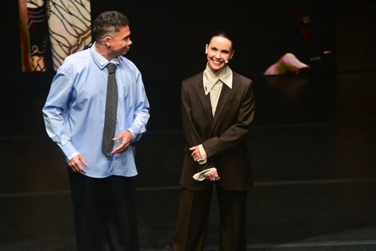 Débora Falabella e Silvero Pereira