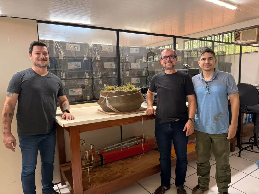 urna funerária encontrada pelo povo Javaé no tocantins