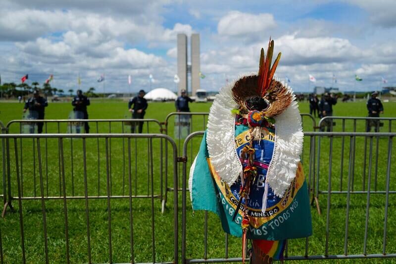 Em 2025, a 21ª Edição do Acampamento Terra Livre reuniu indígenas em Brasília