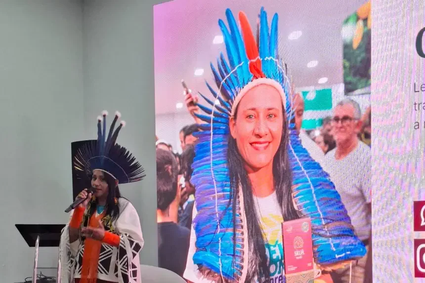 Fundadora da marca paraense de chocolates Sidjä Wahiü, Katyana Xipaya palestra no Festival Internacional do Chocolate
