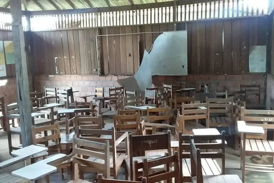 escola rural na região norte