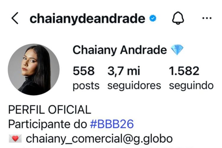 Instagram Chaiany