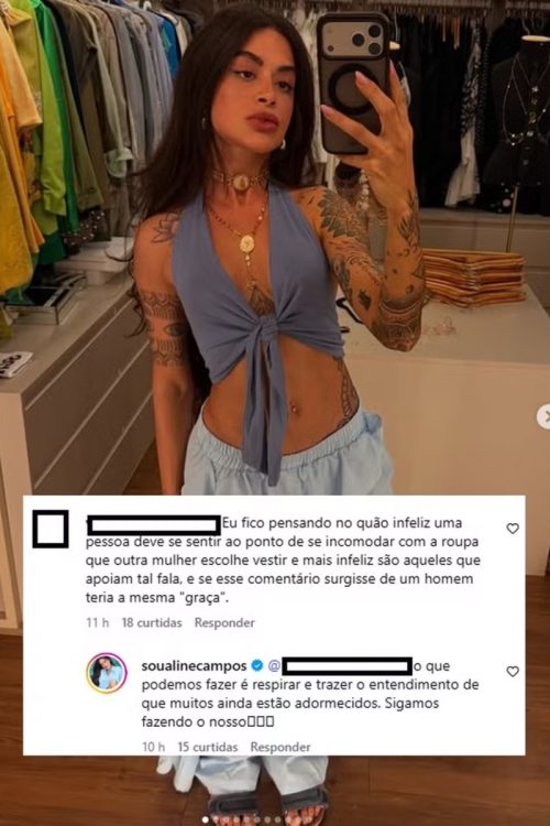 Comentário de Aline Campos