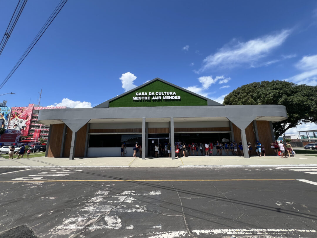 Casa da Cultura, atrativo do passaporte do turismo. 