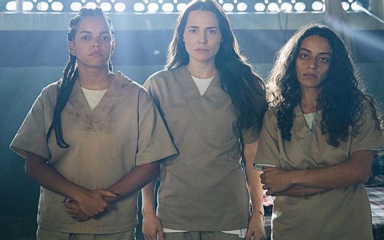 Outro enorme acerto da novela é o encontro entre Nancy, Adriana e Lyris. - Globo/ Manoella Mello