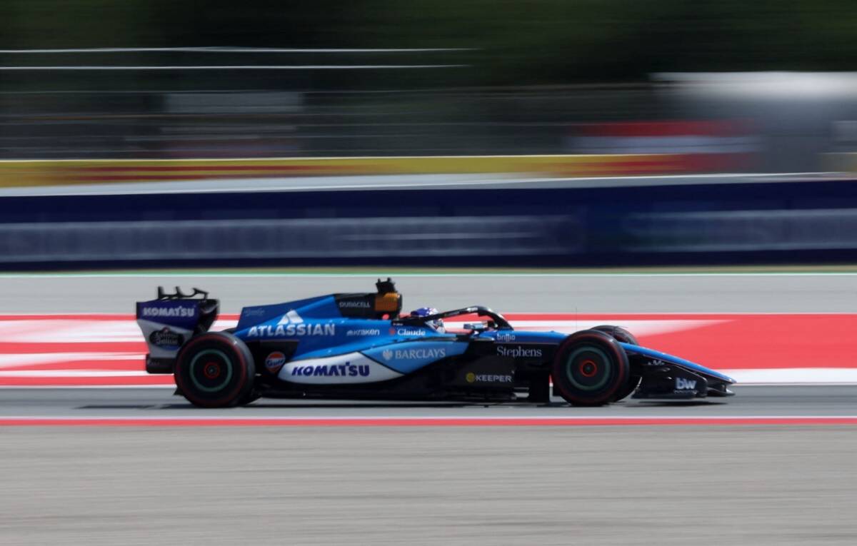 Alexander Albon (Williams) na qualificação do GP de Barcelona 2026