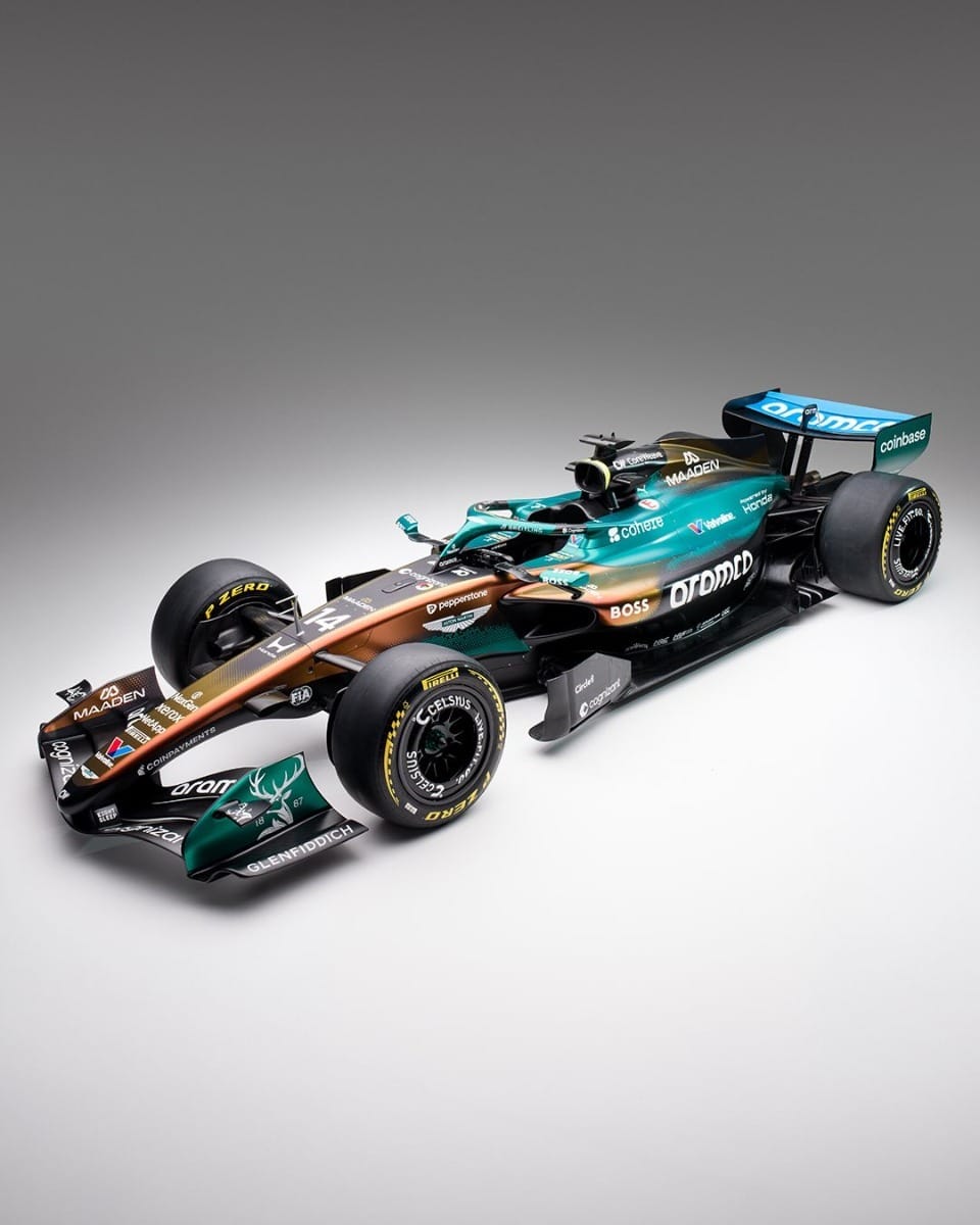 Aston Martin ganha detalhes acobreados na pintura para o GP de Mônaco 2026