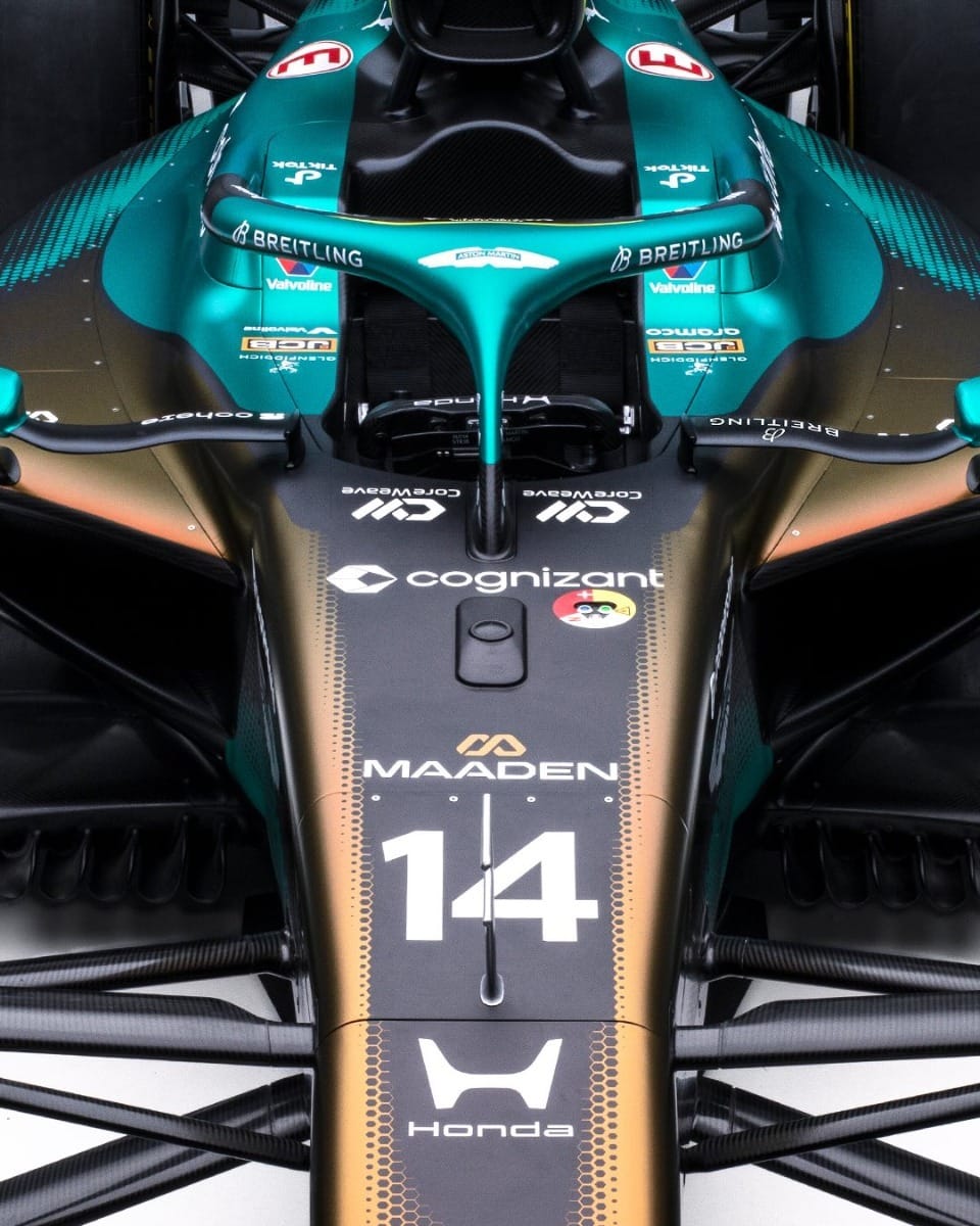 Aston Martin ganha detalhes acobreados na pintura para o GP de Mônaco 2026