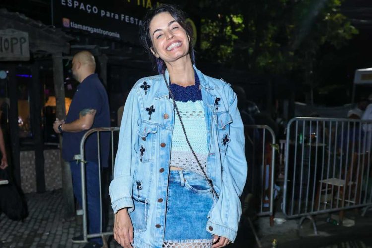 Emanuelle Araujo na festa junina de 'A Nobreza do Amor'