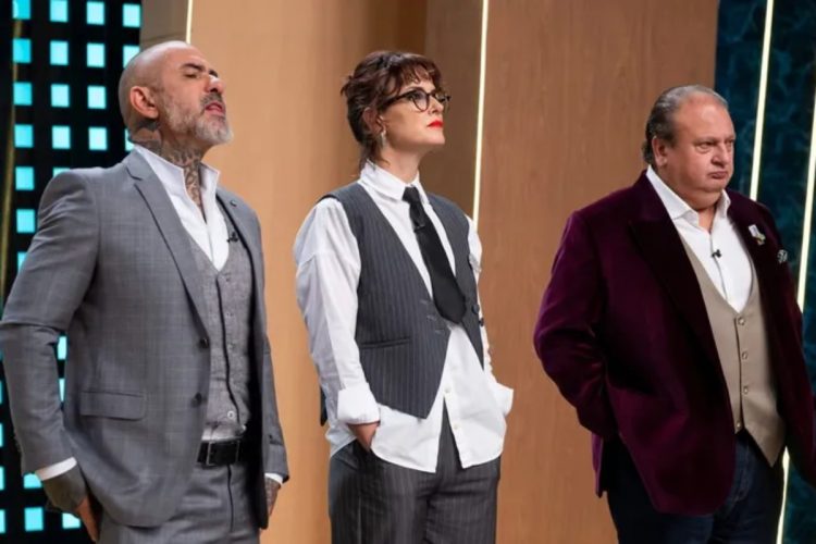 Fogaça, Helena e Jacquin no MasterChef

