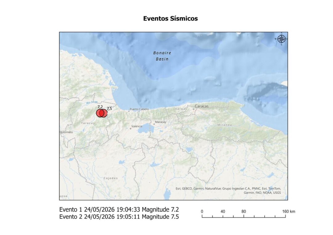 Quatro estados da Amazônia sentem reflexos de terremoto na Venezuela