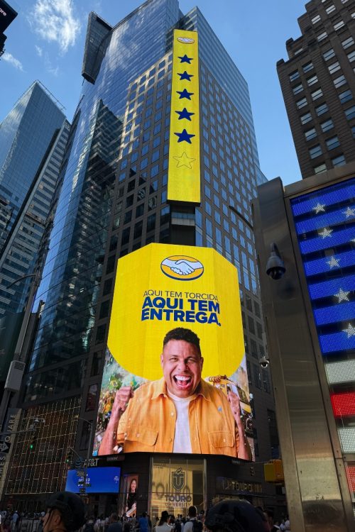 Ronaldo na Times Square
