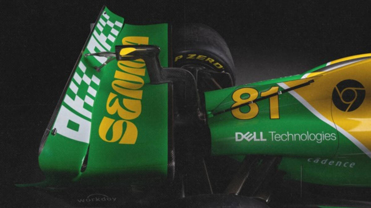 Esquema de cores lembra os 30 anos da morte de Senna em 1994