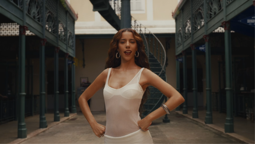 marina sena em clipe feito em belém para projeto do Sebrae