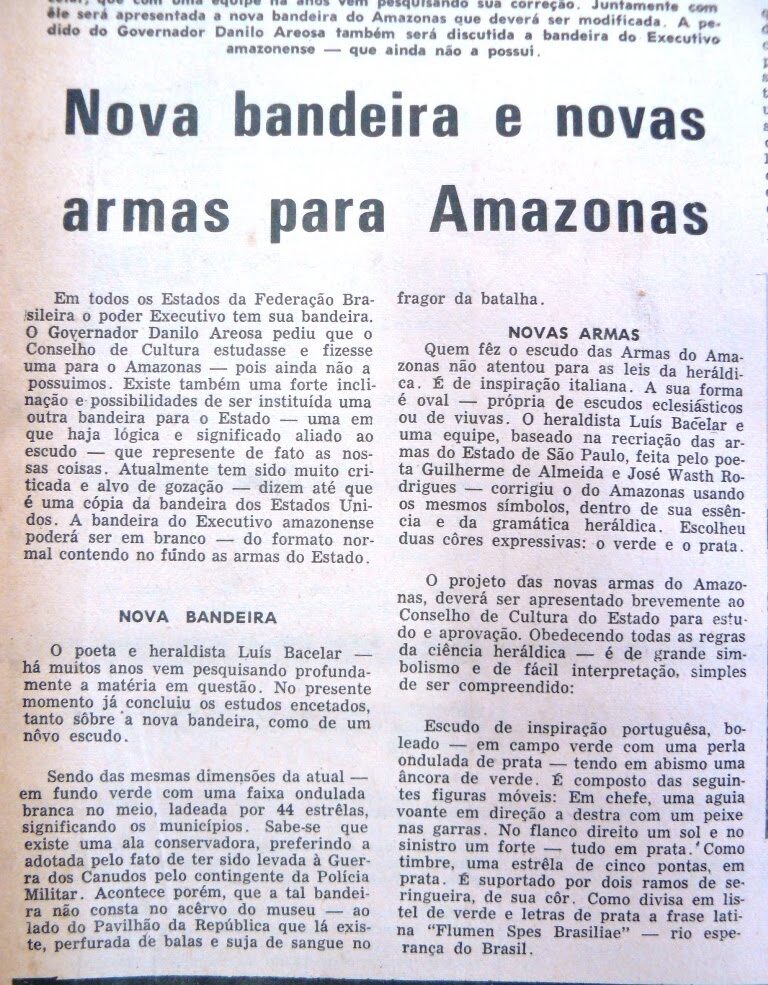 jornal do commercio sobre bandeira