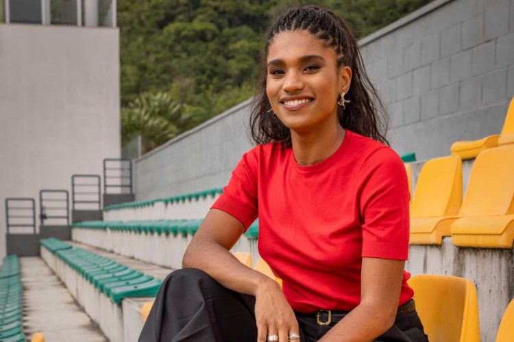 Cris (Mariana Sena) em ‘Jogada de Risco’