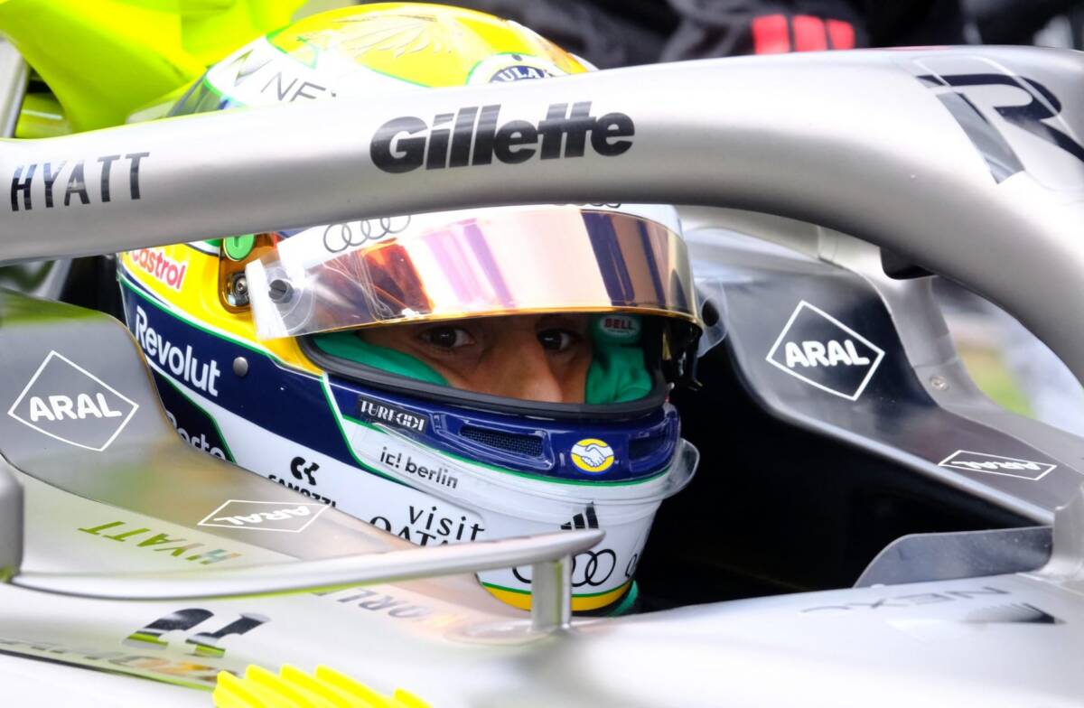 Bortoleto durante o GP da Holanda