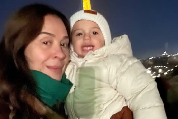 Claudia Raia e Luca