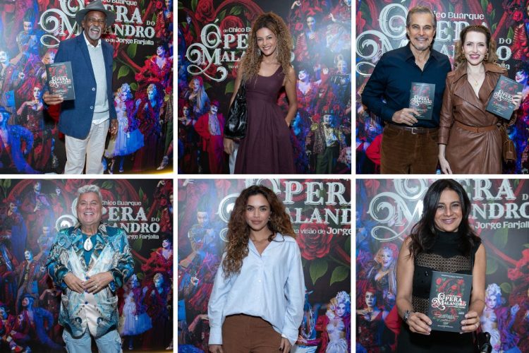 Famosos prestigiam pré-estreia de 'Ópera do Malandro'