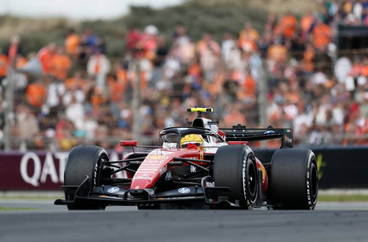 Hamilton ficou na 4ª posição no GP da Holanda