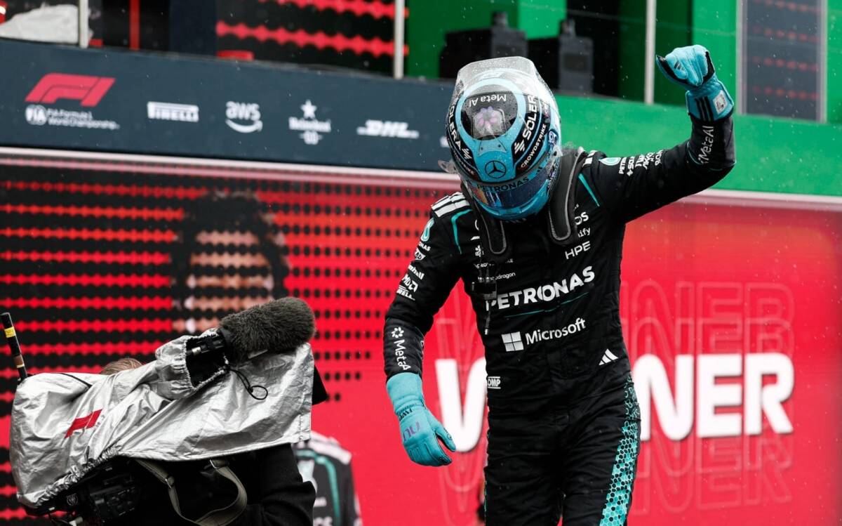 Russell venceu a corrida sprint do GP da Holanda