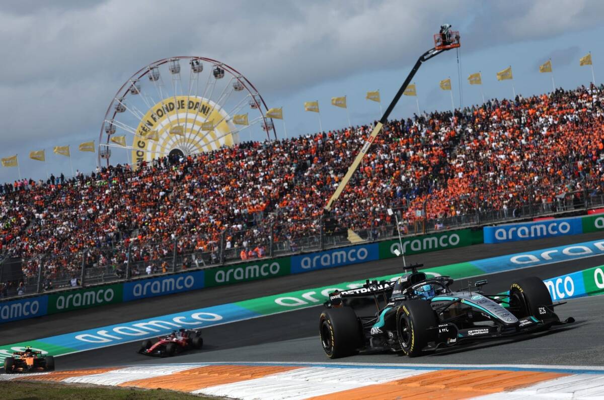 Russell venceu a corrida sprint do GP da Holanda