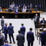 Discussão e votação de propostas legislativas. Presidente da Câmara dos Deputados, Hugo Motta (REPUBLICANOS - PB)